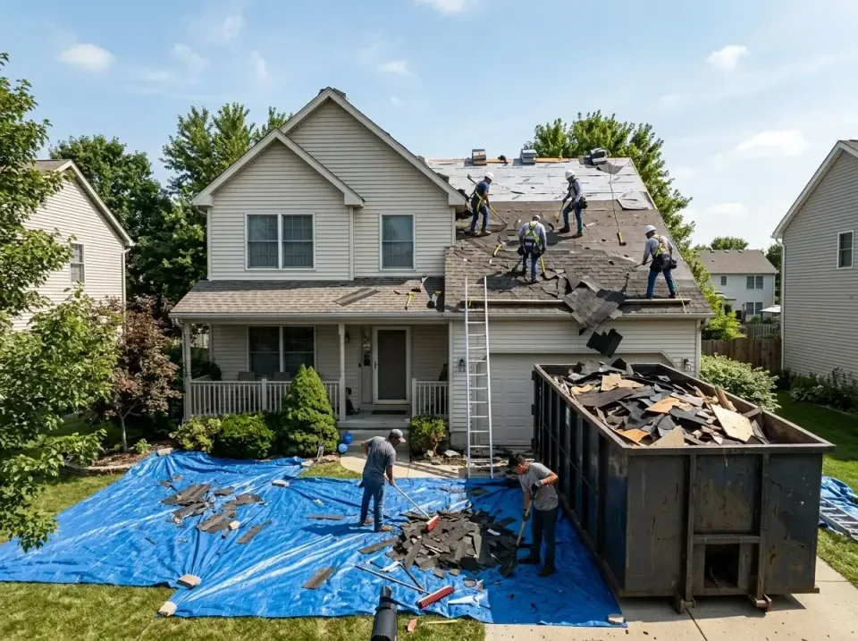 roof-replacement-debris-remova-004 — frequently asked questions, Cheapest Dumpster Rentals in Avon Lake, OH